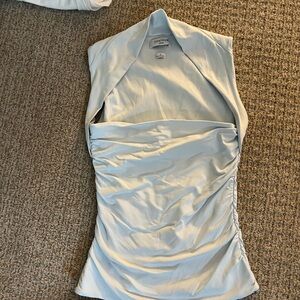 Aritzia Light Blue Sleeveless Top